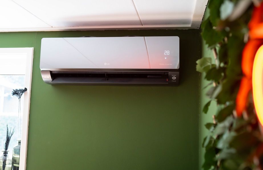 Verwarmen met airco